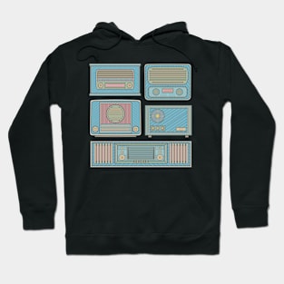 Blue Classic Camera Hoodie